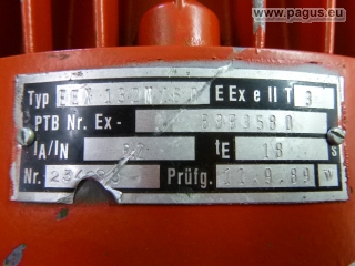 HEW Elektromotor mit Verstellscheibe