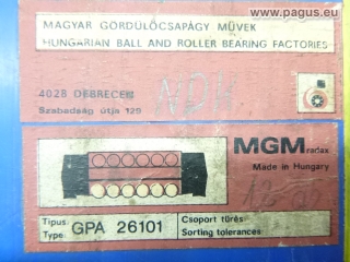 MGM Rollenumlaufschuh