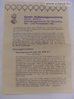 MESSGERÄTEW. BEIERFELD Befestigungselement