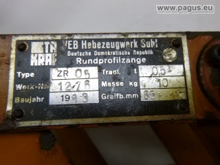 TAKRAF Rundprofilzange