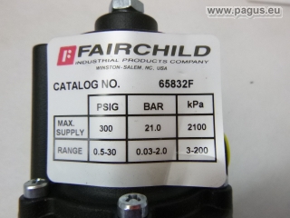 FAIRCHILD Präzisions-Druckregelventil