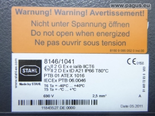STAHL Abzweigdose