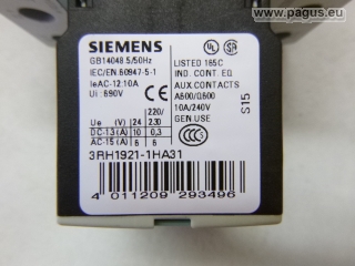 SIEMENS Leistungsschütz