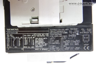 SIEMENS Leistungsschütz