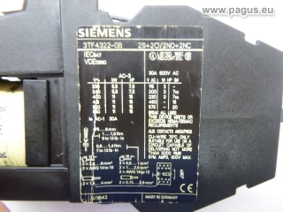 SIEMENS Leistungsschütz