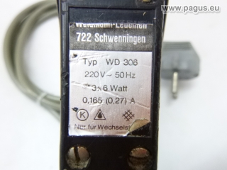 WALDMANN Maschinenleuchte