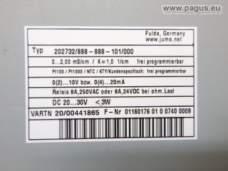 JUMO Leitfähigkeitsmessumformer