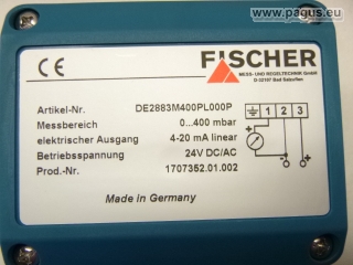 FISCHER Differenzdrucktransmitter