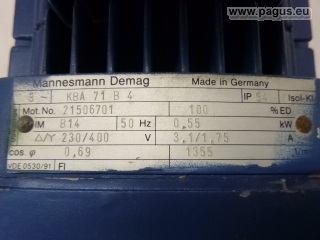 DEMAG Getriebemotor