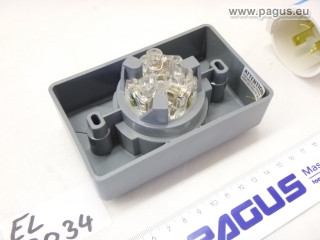 HUBBEL Steckdose + Stecker