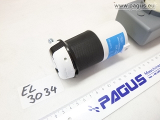 HUBBEL Steckdose + Stecker