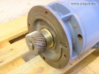 BAUMÜLLER Gleichstrommotor mit Bremse