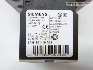 SIEMENS Leistungsschütz