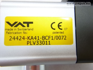 VAT vacuum angle valve