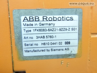 ABB Servomotor mit Bremse