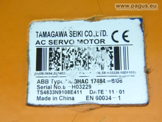 ABB servo motor with brake