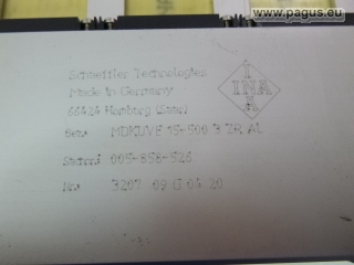 INA toothed belt axis