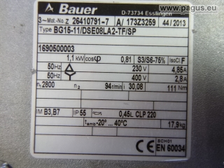 BAUER Getriebemotor