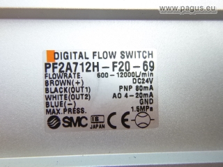 SMC Digitaler Durchfluss-Schalter