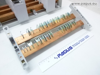 RITTAL Stromschienensystem mit Erdungsschiene