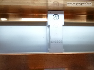 RITTAL Stromschienensystem mit Erdungsschiene