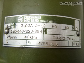 MEZ BRNO Emulsionspumpe