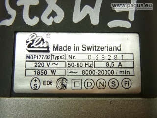 ELU Oberfräsenmotor