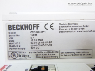 BECKHOFF CPU-Modul