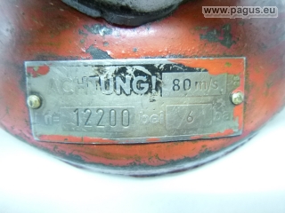 SPITZNAS Druckluft- Winkelschleifmaschine