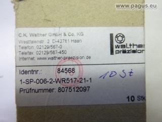 WALTHER Verschlussnippel