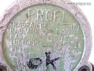 JDN Druckluft- Kettenzug