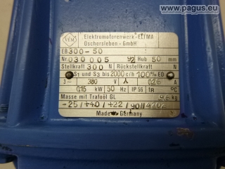 VEM Elektrohydraulisches Hubgerät