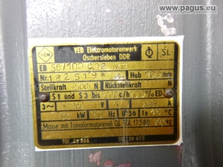 VEM Elektrohydraulisches Hubgerät