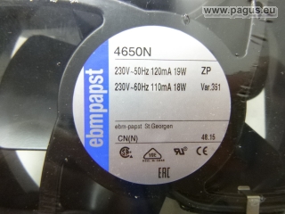 EBM PAPST Axiallüfterset