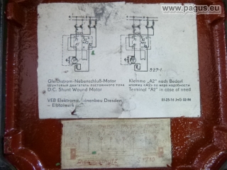 VEM Gleichstrommotor