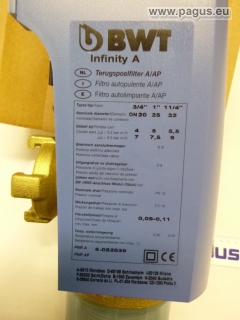 BWT automatischer Rückspülfilter