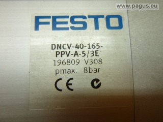 Festo Pneumatikzylinder mit Magnetventil