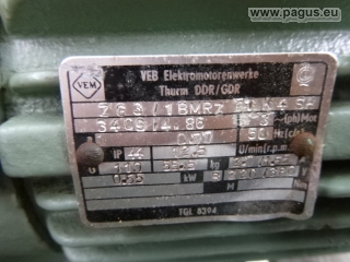 VEM Getriebemotor mit Bremse