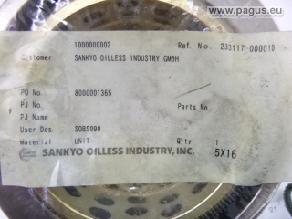 SANKYO OILLESS Sphärisches Gelenklager