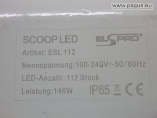 ELSPRO LED-Straßen-, Wege-, Platzbeleuchtung
