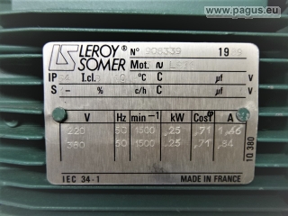 LEROY SOMER Elektromotor