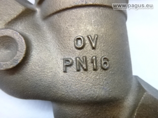 GSR Schrägsitzventil mit pneumatischem Antrieb