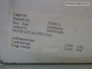 SCHMIDT-KUPPLUNG Semiflex-Kupplung