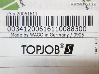 WAGO 2-Leiter-Sicherungsklemme