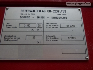 OSTERWALDER Schaltschrank