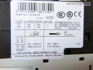 SIEMENS Motorschutzschalter
