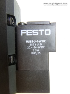 Spulenkennwerte 	24 V DC: 1,5 W