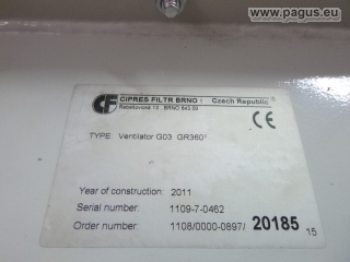 CIPRES FILTR Radiallüfter