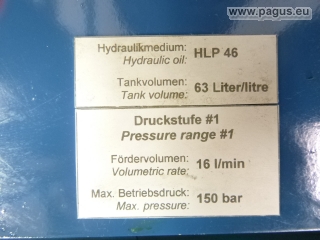 REIS ROBOTICS Hydraulikaggregat