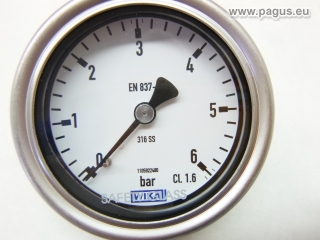 WIKA Rohrfedermanometer